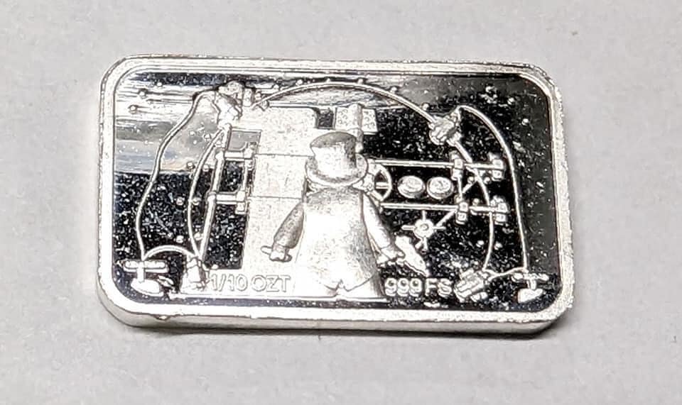 1/10oz Pure 999 Silver Heist Series Armored Truck Bars by Pit Bullion Mint