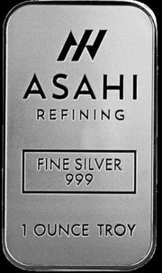 1 oz 999 Silver Bar Asahi Mint