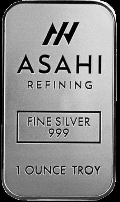 1 oz 999 Silver Bar Asahi Mint