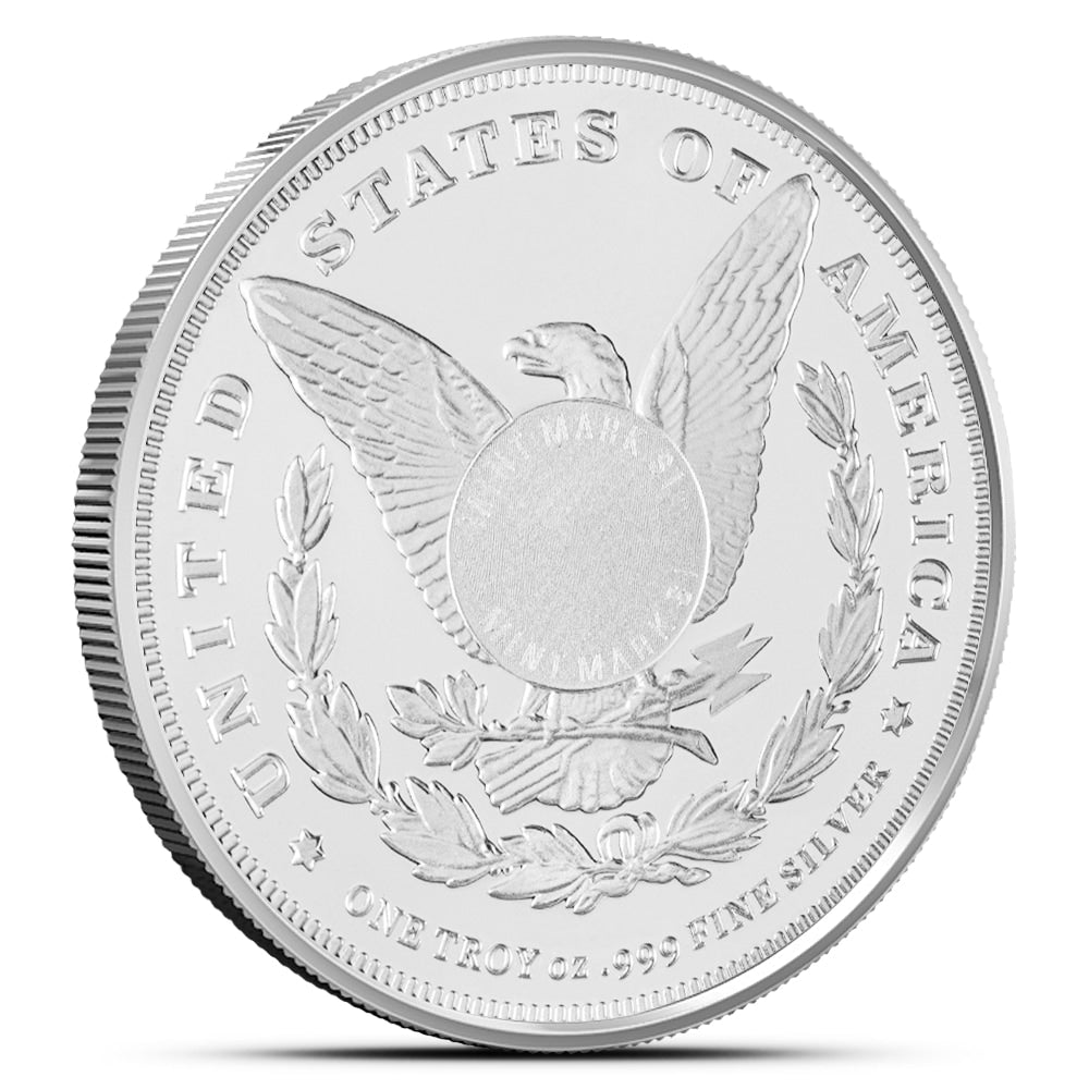 1 OZ 999 SILVER ROUND MORGAN SUNSHINE MINT