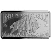 10 oz 999 Silver Liberty Trade Buffalo Bars