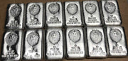 10 oz Kzoo Bullion 999 Silver Lion Cast Bar