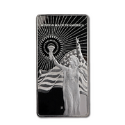 10 OZ SILVER BAR AMERICAN RESERVE COLUMBIA GODDESS ASAHI MINT