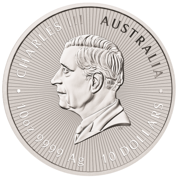 2024 10 OZ PIEDFORT AUSTRALIAN SILVER EMU MOTHER AND BABY