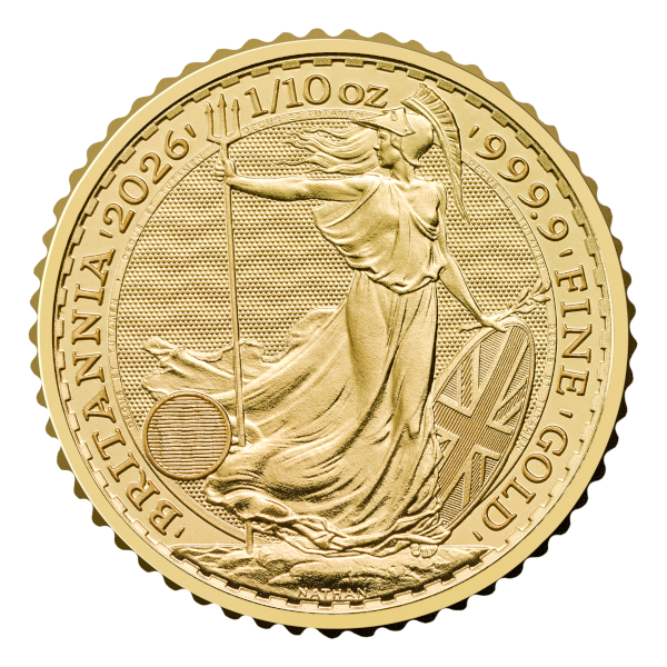2026 1/10 OZ GREAT BRITAIN GOLD BRITANNIA