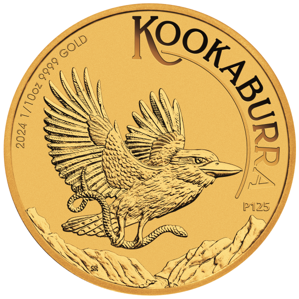 2024 1/10 OZ GOLD KOOKABURRA