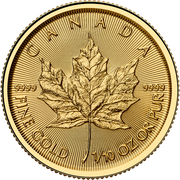2026 1/10 OZ CANADIAN GOLD MAPLE LEAF