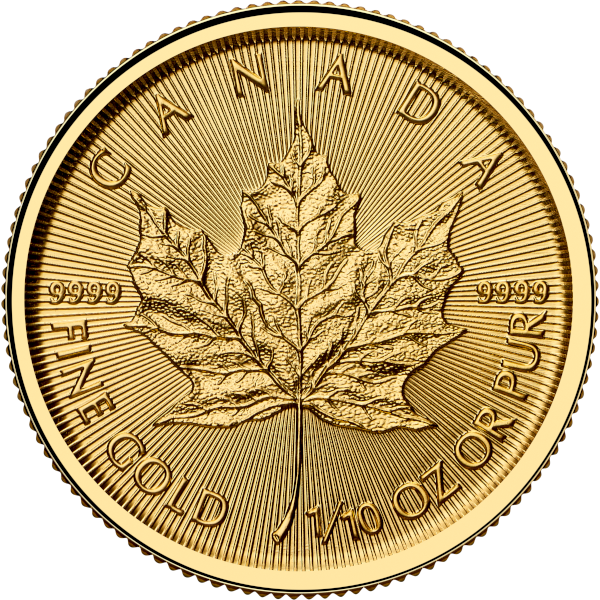 2026 1/10 OZ CANADIAN GOLD MAPLE LEAF