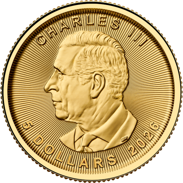 2026 1/10 OZ CANADIAN GOLD MAPLE LEAF