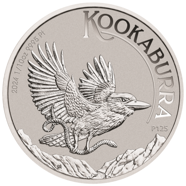 2024 1/10 OZ PLATINUM KOOKABURRA