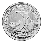 2025 1/10 OZ GREAT BRITAIN SILVER BRITANNIA