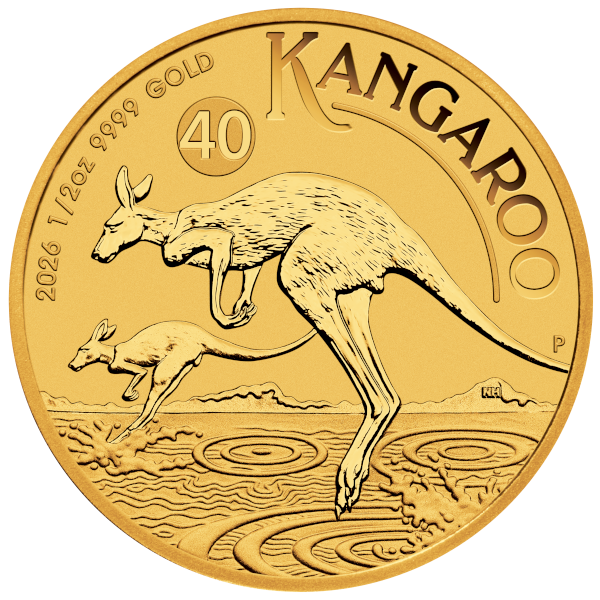 2026 1/2 OZ AUSTRALIAN GOLD KANGAROO
