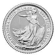 2025 1/4 OZ GREAT BRITAIN SILVER BRITANNIA