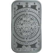 1 OZ 999 SILVER BAR AZTEC CALENDAR