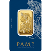 1 OZ GOLD BAR PAMP FORTUNA