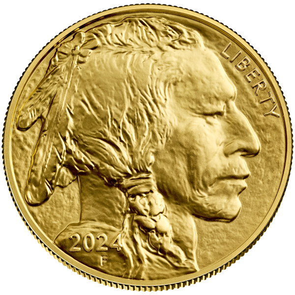 2024 1 OZ 9999 AMERICAN GOLD BUFFALO COIN