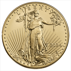 2024 1 oz American Gold Eagle Coin BU