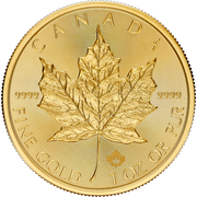 2026 1 OZ CANADIAN GOLD MAPLE LEAF