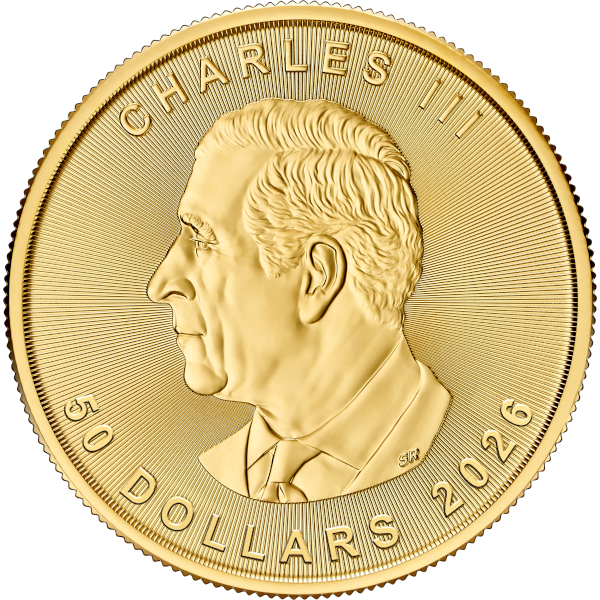 2026 1 OZ CANADIAN GOLD MAPLE LEAF