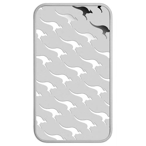 Perth Mint Kangaroo 1oz Minted 9999 Silver Bar