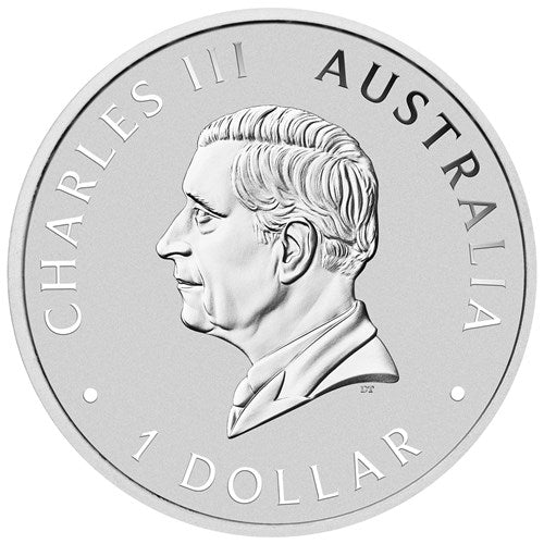 2024 1 oz 9999 Pure Silver Australian Kookaburra Coin
