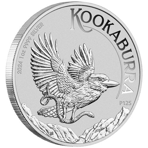 2024 1 oz 9999 Pure Silver Australian Kookaburra Coin