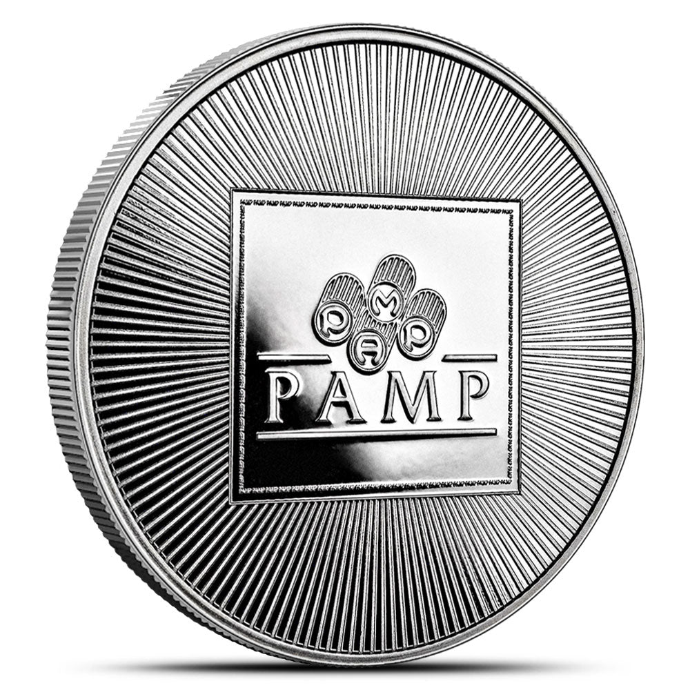 1 oz PAMP Suisse 999 Silver Round