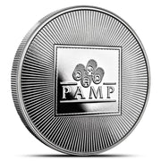 1 oz PAMP Suisse 999 Silver Round