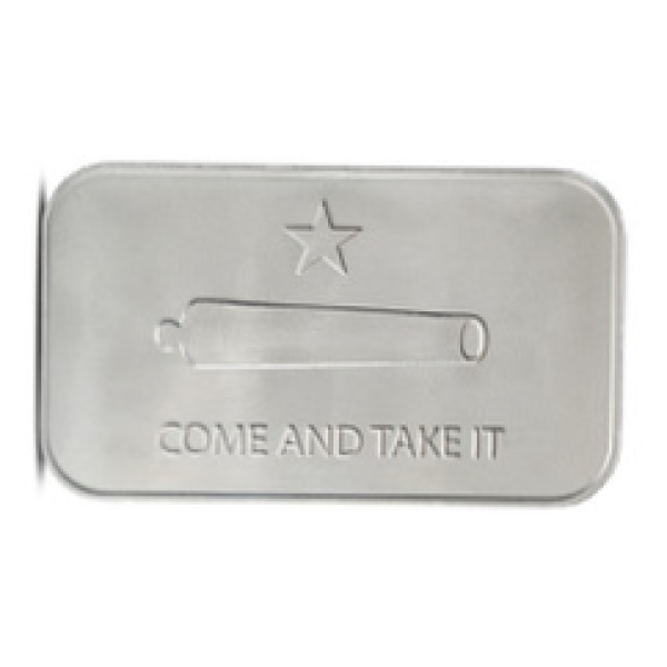 1 OZ SILVER BAR COME AND TAKE IT DIVISIBLE