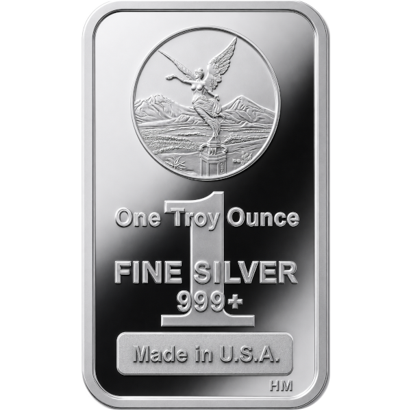 1 OZ SILVER BAR LIBERTAD HIGHLAND MINT