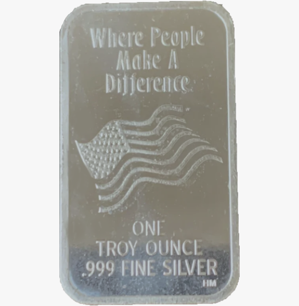 1 OZ 999 SILVER BAR TRUMP WANTED FOR PRESIDENT COLORIZED