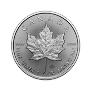 2024 1 OZ CANADIAN 9999 SILVER MAPLE LEAF