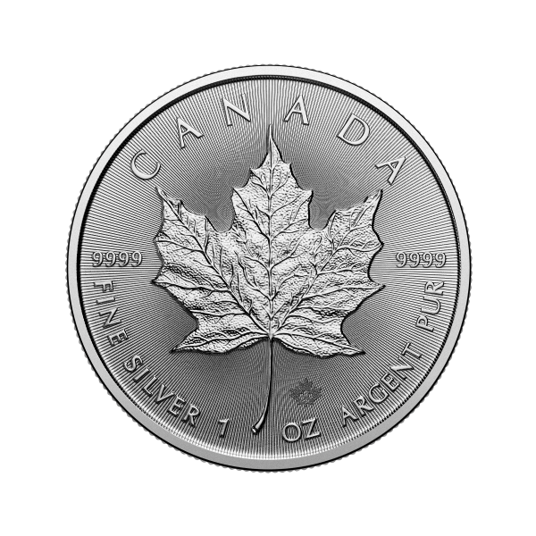 2024 1 OZ CANADIAN 9999 SILVER MAPLE LEAF