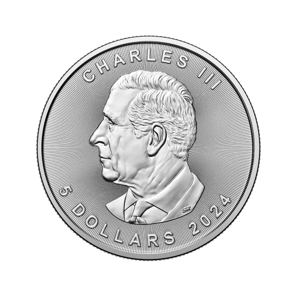 2024 1 OZ CANADIAN 9999 SILVER MAPLE LEAF