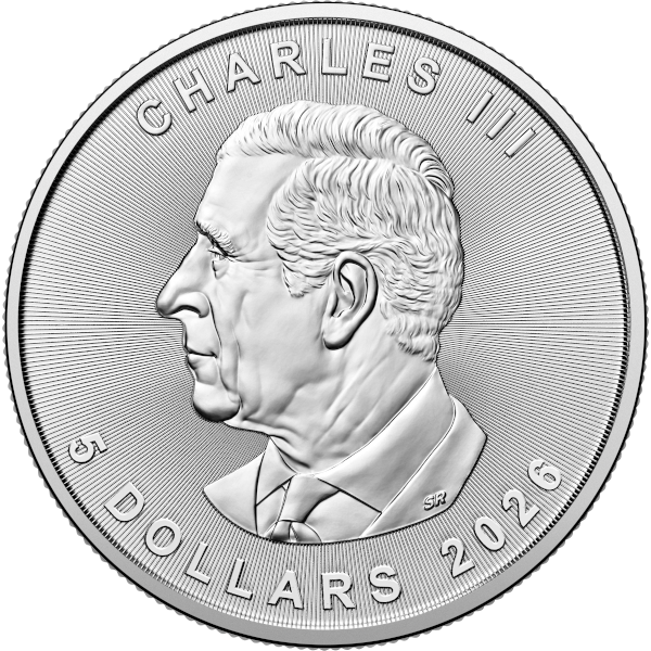 2026 1 OZ CANADIAN SILVER MAPLE LEAF