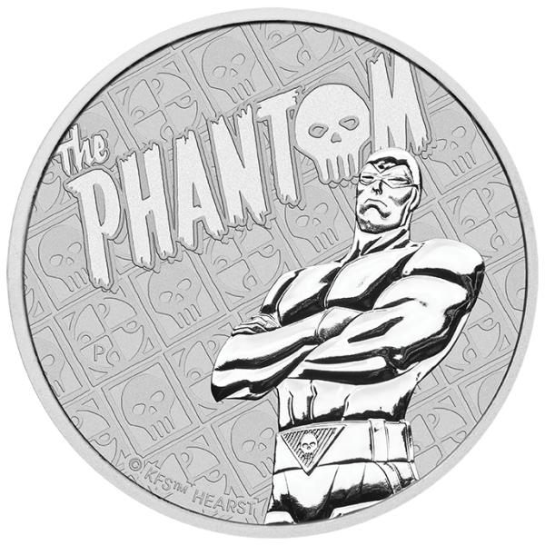 2022 1 OZ 999 SILVER THE PHANTOM COIN