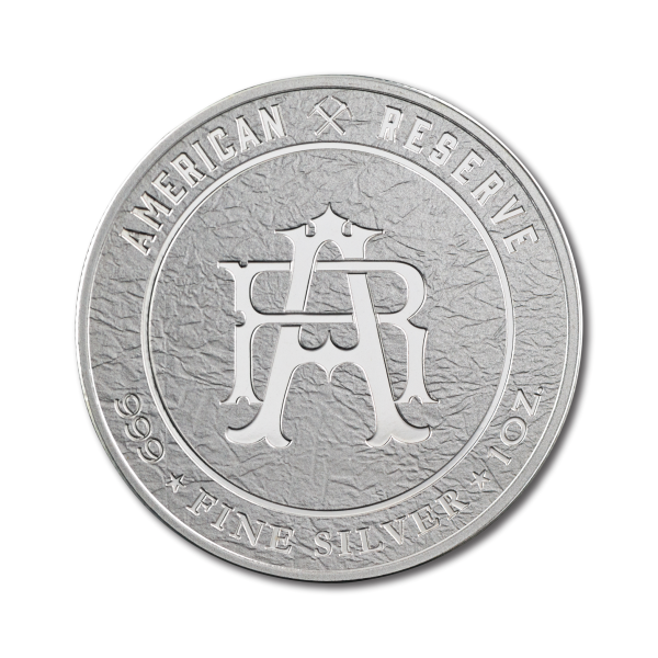 1 OZ SILVER ROUND AMERICAN RESERVE COLUMBIA GODDESS ASAHI MINT