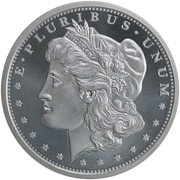 1 OZ SILVER ROUND MORGAN GOLDEN STATE MINT