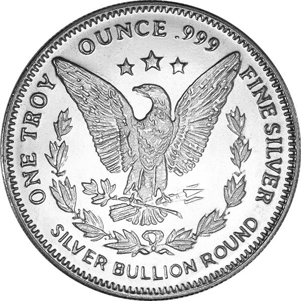 1 OZ 999 SILVER ROUND MORGAN HIGHLAND MINT