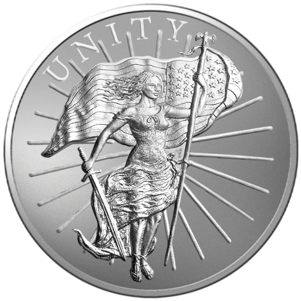1 OZ SILVER ROUND UNITY