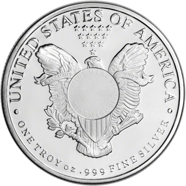 1 OZ SILVER ROUND WALKING LIBERTY SUNSHINE MINT