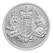 2024 1 OZ SILVER UNITED KINGDOM ROYAL ARMS