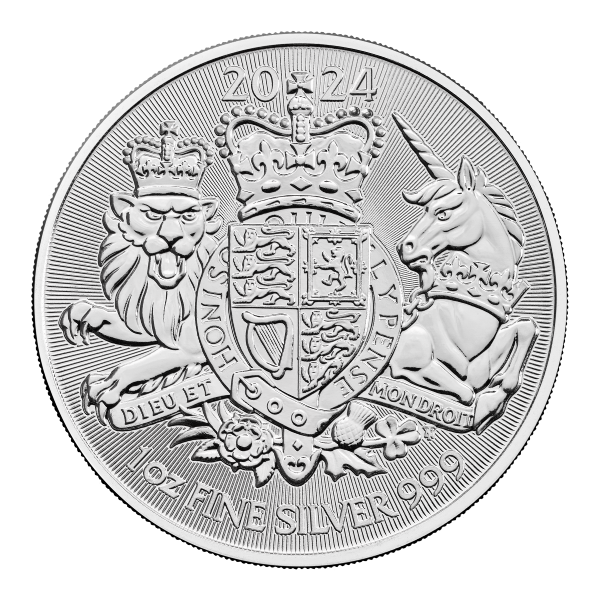 2024 1 OZ SILVER UNITED KINGDOM ROYAL ARMS