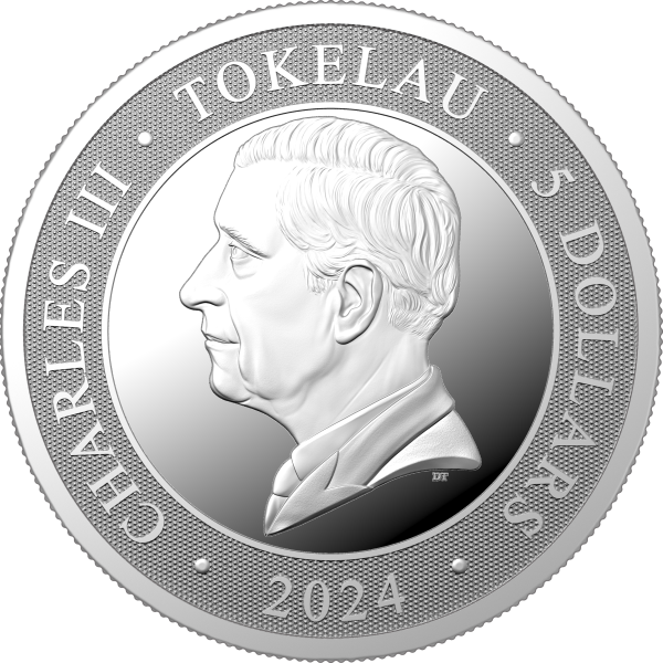 2024 1 OZ AUSTRALIAN SILVER UNTAMED LANDSCAPE CROCODILE