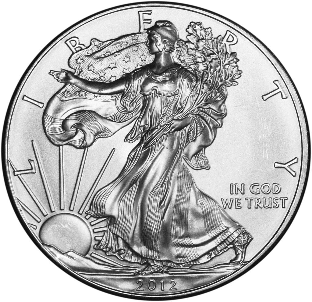 Brilliant Uncirculated BU Any Year American Silver Eagle ASE 1 oz Coin