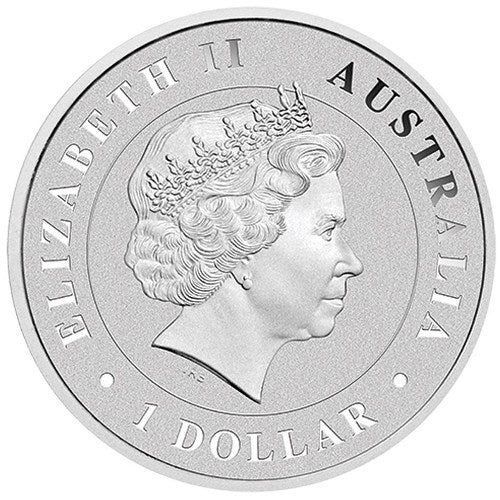 2015 1 OZ AUSTRALIAN SILVER FUNNEL-WEB SPIDER COIN/SECONDARY CONDITION