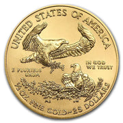1/2 oz Gold American Eagle Coin AGE Random Year BU