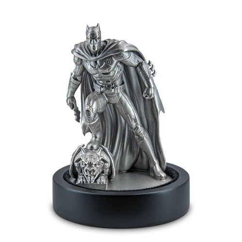 Batman The Caped Crusader Series 2 150 g Silver Mini Statue Limited Edition New Zealand Mint