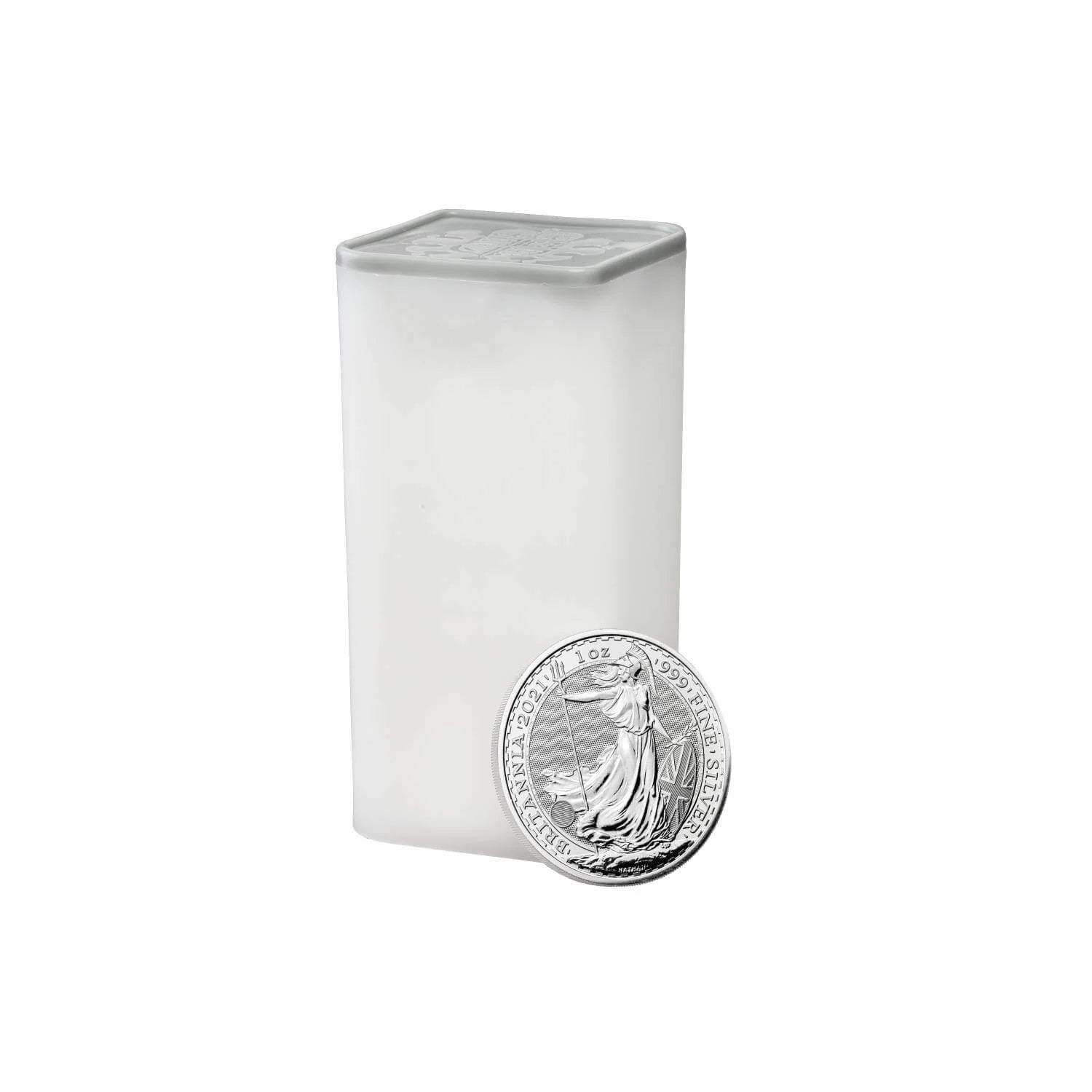 2021 1 oz Silver Britannia Coin from The Royal Mint 999