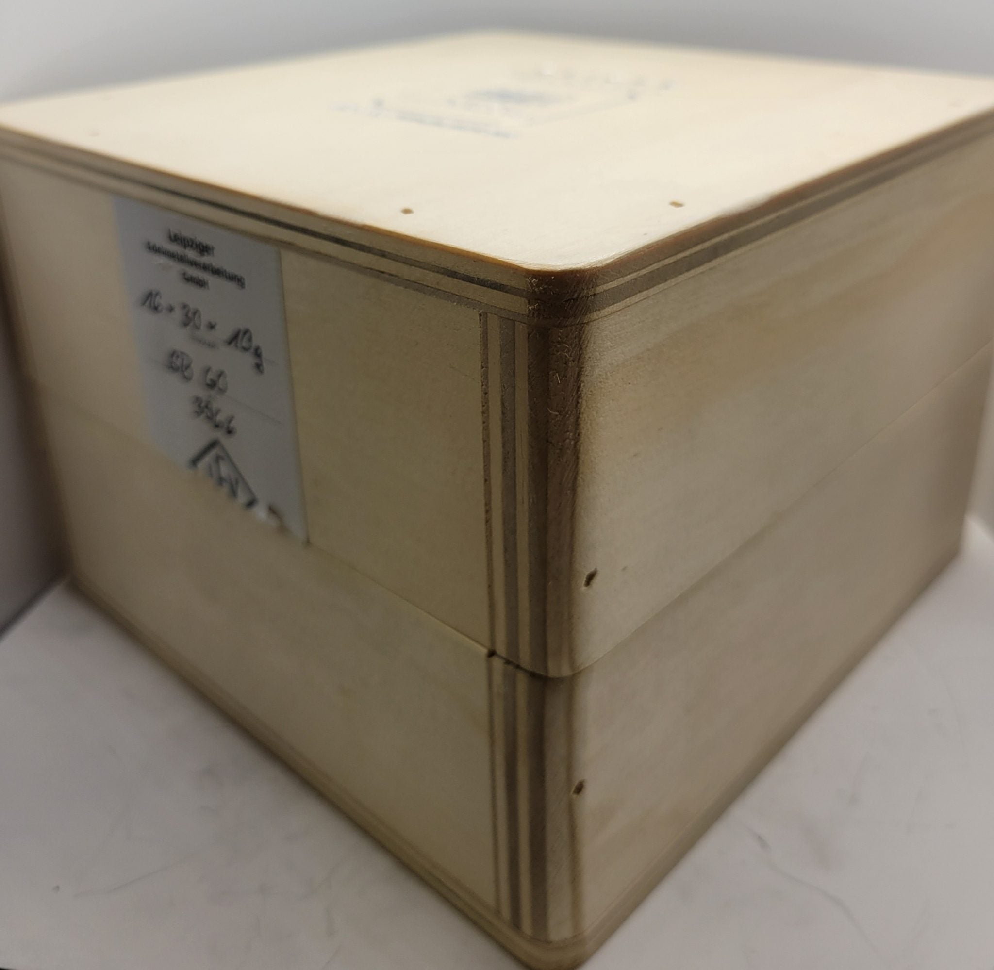 Empty Wooden Geiger Edelmetalle 10g Storage Monsterbox